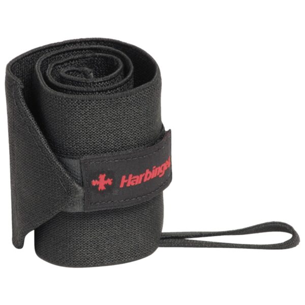Harbinger Pro Thumbloop Wrist Wraps 20" Black - Image 2